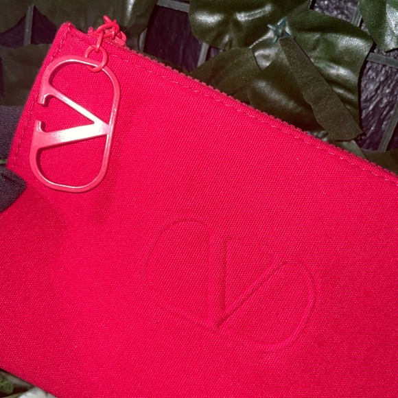 Valentino canvas pouch -NEW - Picture 2 of 5